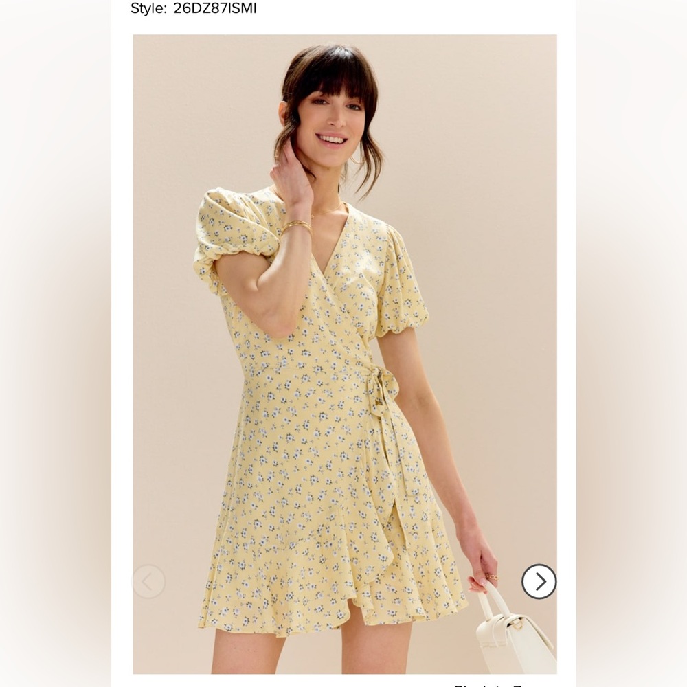Floral Wrap Dress